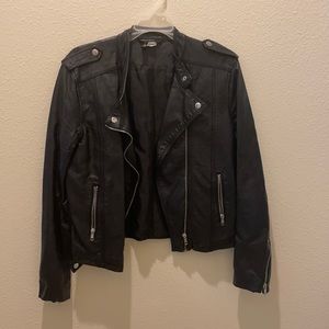 Black leather Jacket